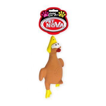 Играчка Pet Nova chicken - 26 cm 00000007035 снимка