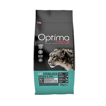 Храна Visan Optima Nova Сat Sterilised Chicken & Rice, 400 гр 00000000811 снимка