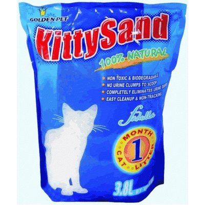 Котешка тоалетна Kitty Sand Natural, 3,8 л 00000002892 снимка