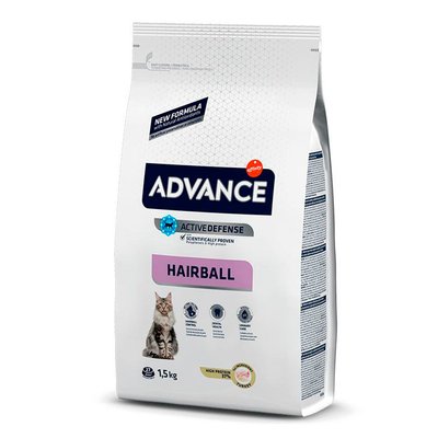 Суха храна Advance Cat Hairball - 1,5 кг 00000006283 снимка