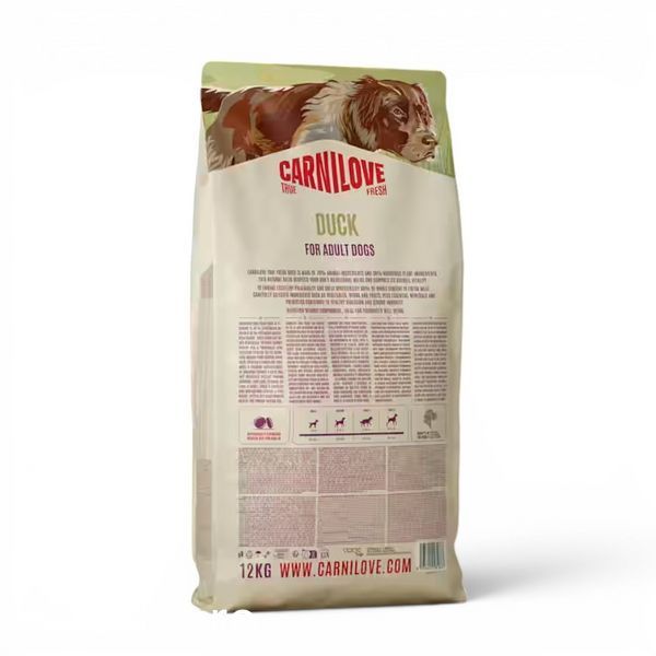 Суха храна Carnilove True Fresh Dog Dry Duck for Adult All Breeds, 1,5 кг 00000010281 снимка