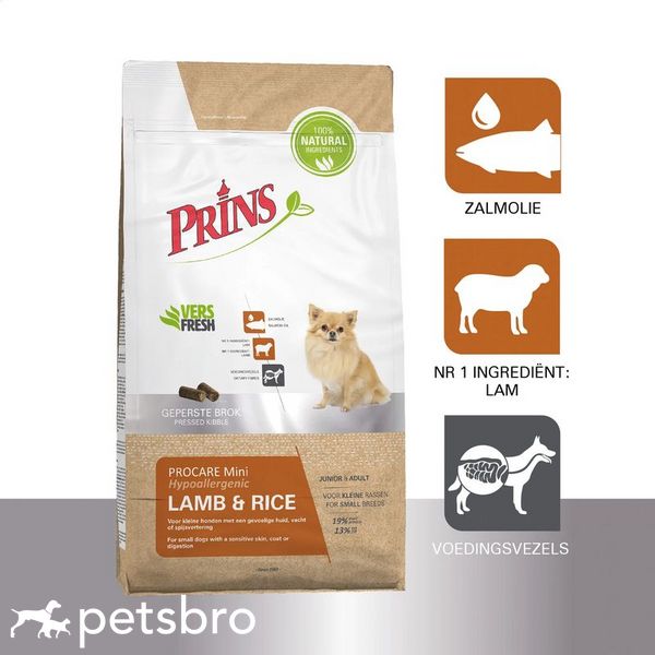 Храна ProCare Mini Lamb & Rice Hypoallergenic - за малки породи кучета 7,5 кг 00000000096 снимка