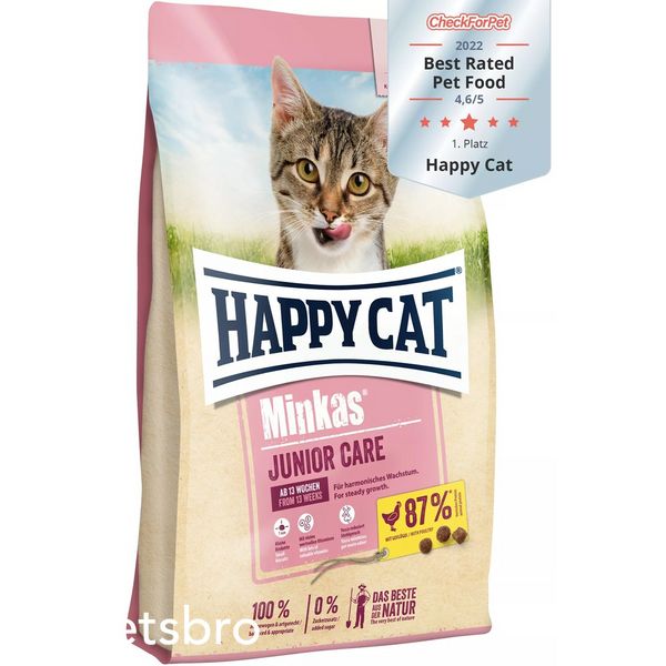 Храна Happy Cat Minkas Junior Care Poultry - 10 кг 00000000205 снимка