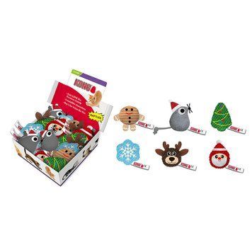 Играчка Kong Holiday Scrattles PDQ 24 piece 00000009842 снимка