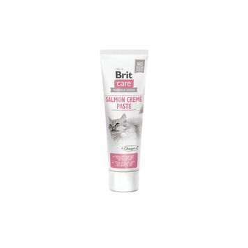 Добавка Brit Care Cat Functional Paste Salmon Creme with Omega-3 - 100 гр 00000005230 снимка