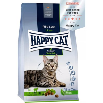 Храна Happy Cat Culinary Adult Pasture-raised Lamb, 4 кг 00000000187 снимка