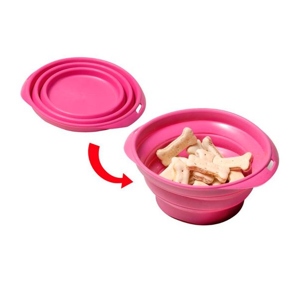 Купа Record Collapsible travel bowl - 350 мл, Pink 00000007376 снимка