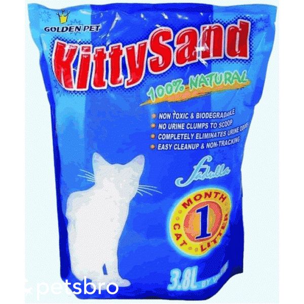 Котешка тоалетна Kitty Sand Natural, 4х7,6 л 00000002893 снимка