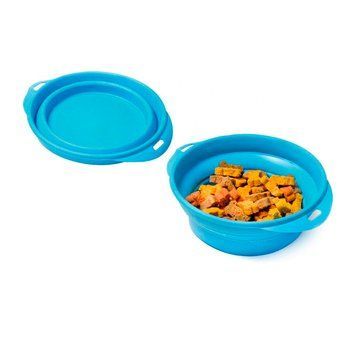 Купа Record Collapsible travel bowl - 350 мл, Blue 00000007377 снимка