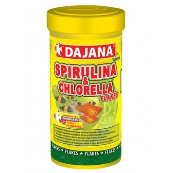 Храна Dajana Spirulina & chlorella flakes, 100 мл 00000003106 снимка