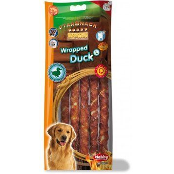 Лакомство Nobby StarSnack Barbecue Wrapped Duck - 128 гр (70075) 00000000911 снимка