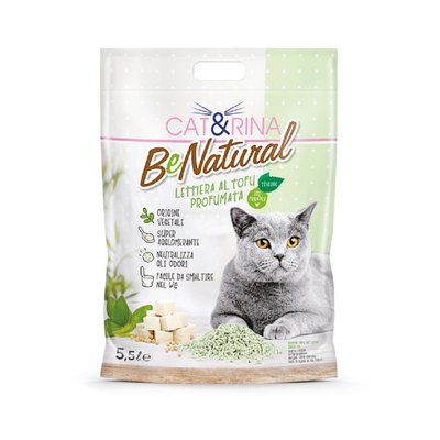 Пълнител за тоалетна Record Cat&Rina BeNatural с аромат на зелен чай - 5,5 л 00000006121 снимка