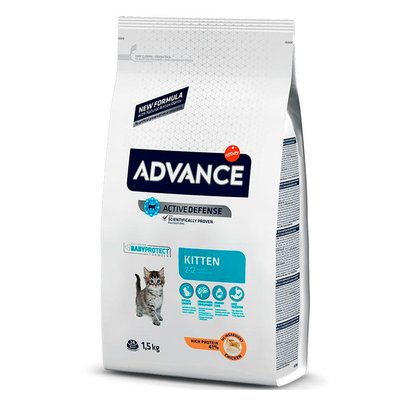 Суха храна Advance Cat Kitten, 10 кг 00000006285 снимка