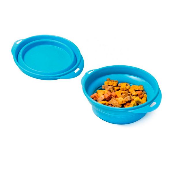 Купа Record Collapsible travel bowl - 350 мл, Blue 00000007377 снимка