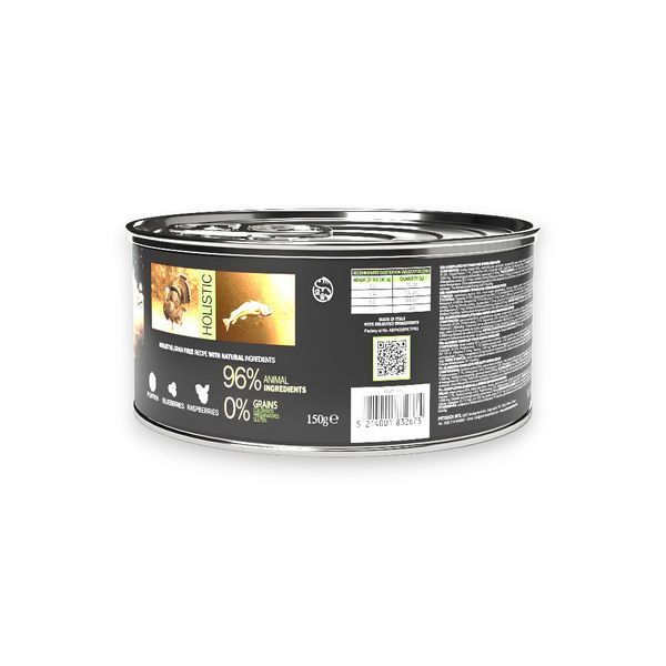 Консерва Ambrosia Sterilized Cats Turkey & White Fish - 150 гр 00000010061 снимка