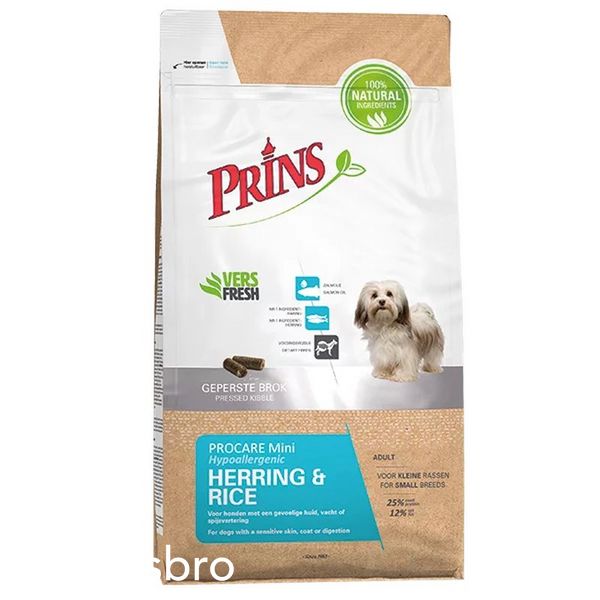 Храна ProCare Mini Herring & Rice Hypoallergenic - за малки породи кучета 3 кг 00000000094 снимка
