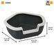 Туалет Ferplast Litter Tray Dama для кошек - 57,5x51,5x42 см 00000004250 фото 2