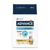 Суха храна Advance Cat Sensitive Salmon&Rice, 10 кг 00000006286 снимка