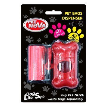 Контейнер Pet Nova + торбички, Red 00000007126 снимка