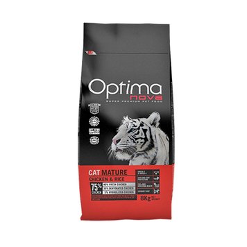 Храна Visan Optima Nova Cat Mature Chicken & Rice, 2 кг 00000000795 снимка