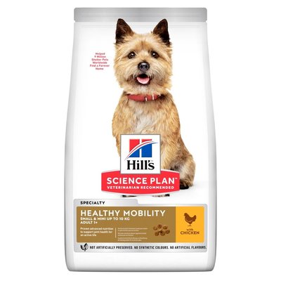 Суха храна Hill's Science Plan Canine Adult Healthy Mobility Small & Mini, 1,5 кг 00000003604 снимка