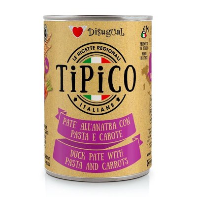 Храна Disugual Tipico Duck Pate with Pasta and Carrots, 400 гр 00000000622 снимка