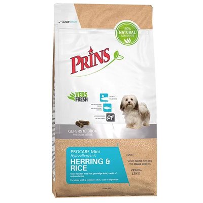 Храна ProCare Mini Herring & Rice Hypoallergenic - за малки породи кучета 7,5 кг 00000000093 снимка