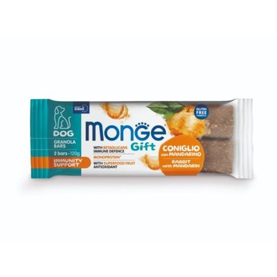 Лакомство Monge Dog Gift Granola Bars Immunity Support - 120 гр 00000004100 снимка