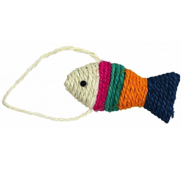 Играчка Pet Nova 2в1 сезалена мишка, драскалка - 12х6 cm 00000006032 снимка