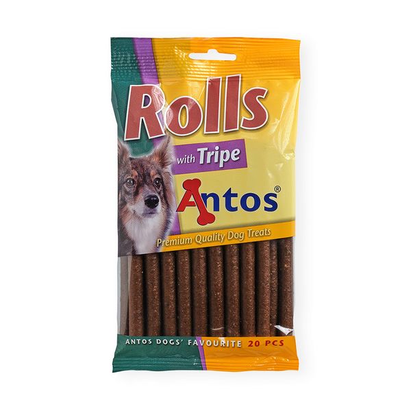 Лакомство Antos Dog Rolls Tripe - 20 бр 00000008224 снимка