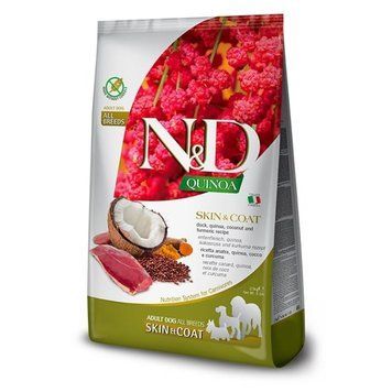 Сухой корм Farmina N&D Dog Quinoa Skin&Coat Duck Coconut, 7 кг 00000003846 фото