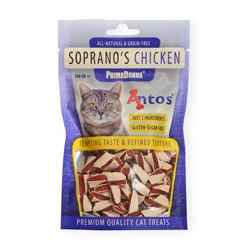 Лакомство Antos Cat PrimaDonna Soprano's Chicken - 100 гр 00000008132 снимка