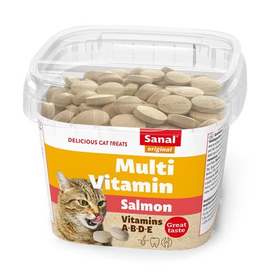 Витамини Sanal Cat Multi Vitamin Salmon Cup - 100 гр (SC1581) 00000000498 снимка