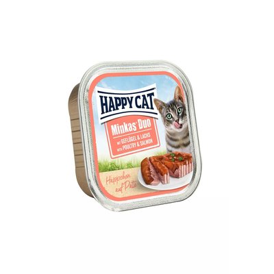 Храна Happy Cat Minkas Duo Poultry & Salmon - 100 гр 00000000203 снимка