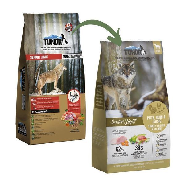 Суха храна Tundra Dog Senior/Light, 750 гр 00000007775 снимка