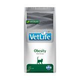 Сухой корм Farmina Vet Life Natural Diet Cat Obesity, 400 гр 00000009323 фото