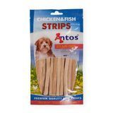 Лакомство Antos Dog Chicken&Fish Strips - 100 гр 00000008176 снимка