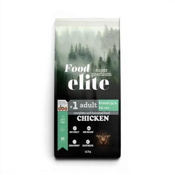 Суха храна Food Elite Adult Cat with Chicken - 15 кг 00000010238 снимка