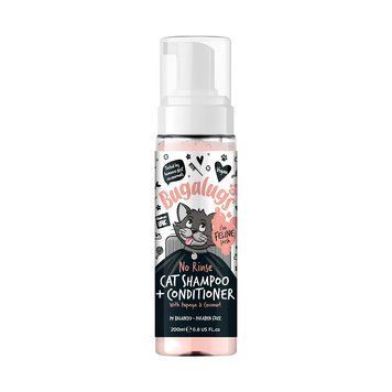 Шампунь Bugalugs No Rinse Cat Shampoo & Conditioner with Papaya & Coconut - 200 мл 00000009468 фото