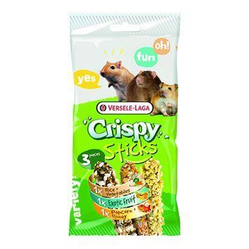 Лакомство Versele Laga Triple Variety Pack Herbivores &mdash; 2 х 55 гр + 1 х 50 гр 00000009133 снимка