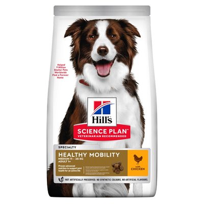 Суха храна Hill's Science Plan Canine Adult Healthy Mobility Medium - 14 кг 00000003602 снимка