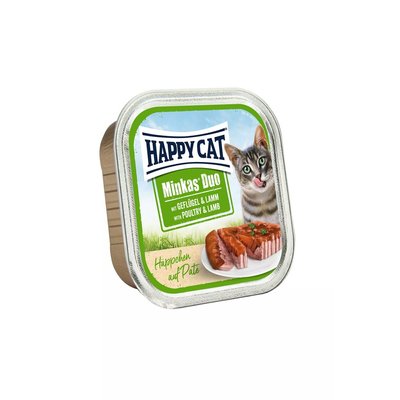 Храна Happy Cat Minkas Duo Poultry & Lamb - 100 гр 00000000202 снимка