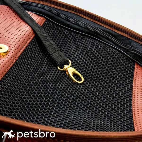 Транспортна чанта Cazo Pet Carrier Exclusive - 50x27x26 cm, Brown 00000006744 снимка