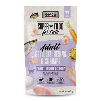 Пауч MAC's Cat Poultry, Herring&Shrimp - 100 гр 00000007892 фото