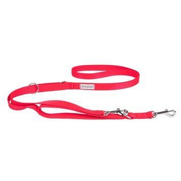 Поводок Amiplay Samba S 100-200X1,5 cm, Красный 00000008682 фото