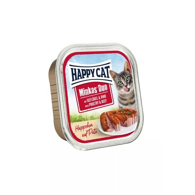 Храна Happy Cat Minkas Duo Poultry & Beef - 100 гр 00000000201 снимка