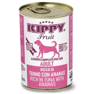 Мокра храна Kippy Dog Fruit Adult Rich in Tuna with Pineapple - 400 гр 00000005690 снимка