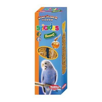 Лакомство Nobby Stickies parakeets honey - 2x30 гр 00000003141 снимка