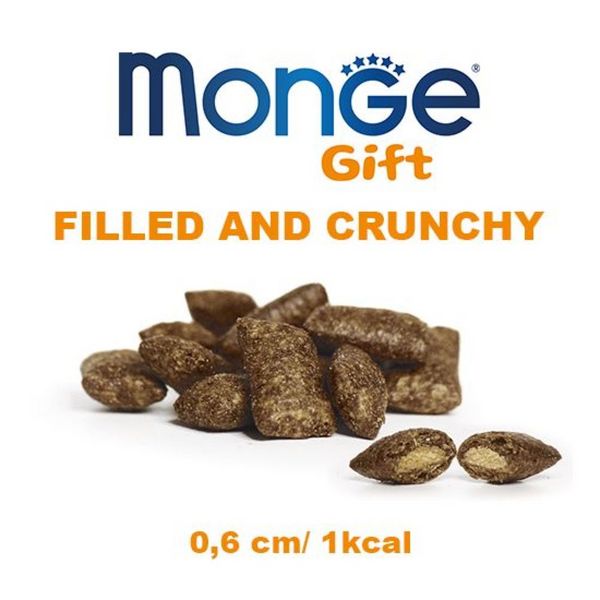Лакомство Monge Gift Filled and Cruncy Dental Cat - 60 гр 00000004121 снимка