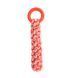 Въже Pet Nova with rubber ring - 30 cm, Red 00000007122 снимка 1
